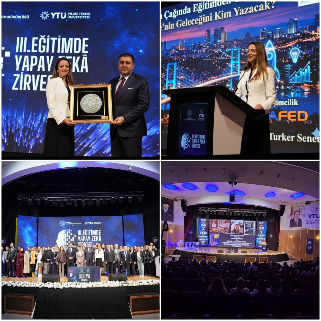tuyafed's tweet photo. TÜYAFED Yazılımcılar Federasyonu Yapay Zekâ Komite Başkanımız Doç. Dr. Leyla Türker Şener, İstanbul İl Millî Eğitim Müdürlüğü tarafından düzenlenen “III. Eğitimde Yapay Zekâ Zirvesi”ne konuşmacı olarak katılım sağlamıştır.

#yapayzeka #tüyafed #meb https://t.co/zJxGlixic0