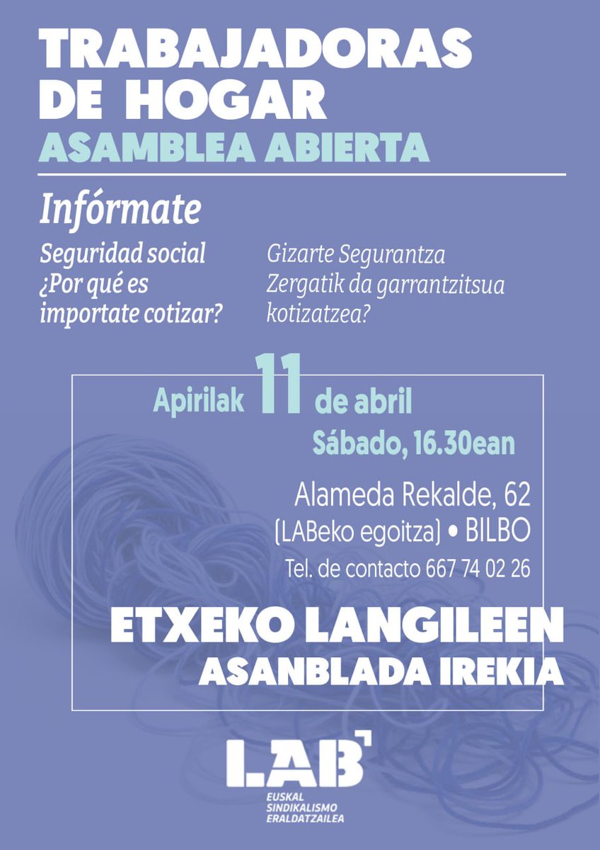 LAB Soziokomunitarioa Bizkaia tweet media
