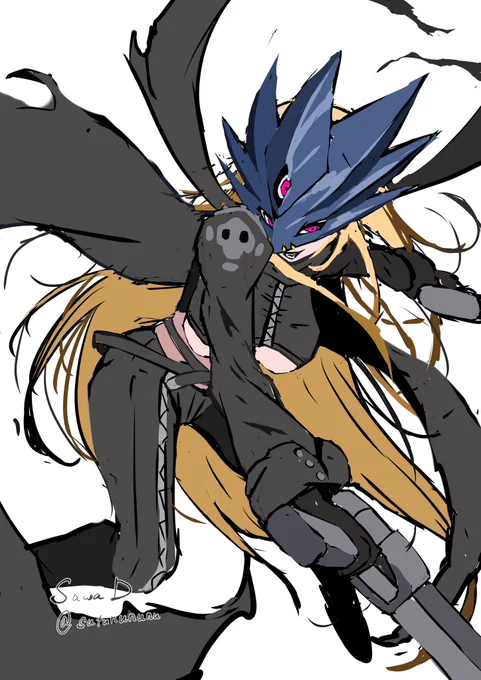 ベルスターモン ラフ Beelstarmon WIP #Digimon #デジモン