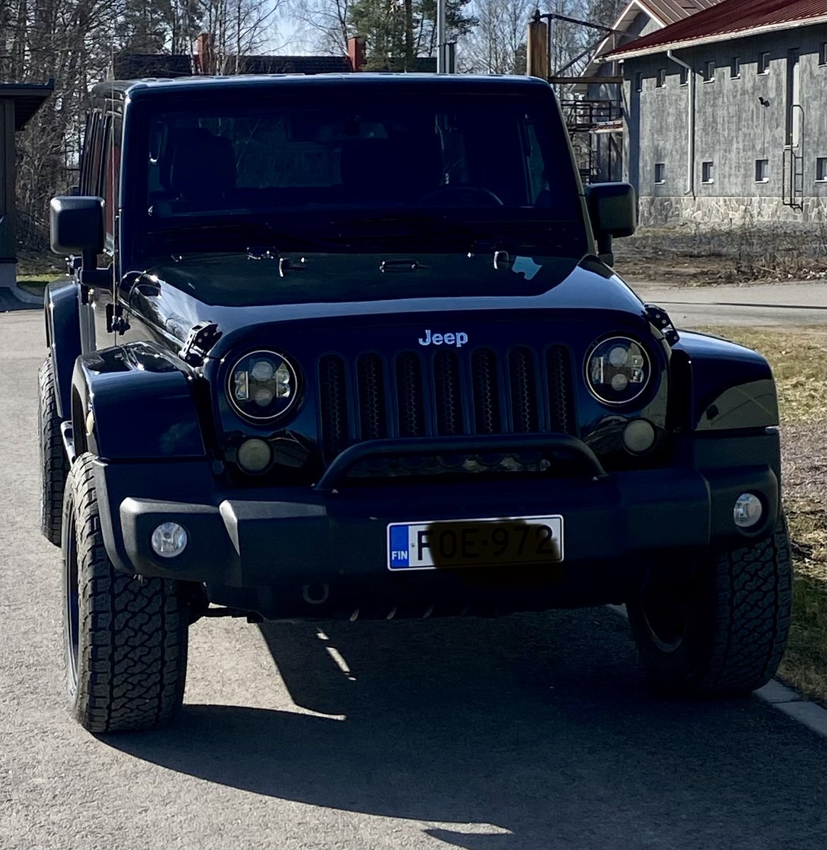 Truckergirl10's tweet image. Spotted a Jeep Wrangler Unlimited 🙂 🇫🇮
#Jeep