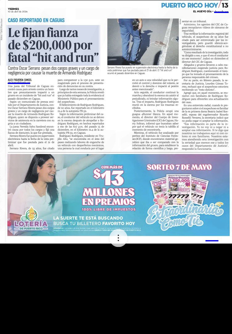 DAVILACOLON's tweet photo. END pretende atar sin evidencia alguna a Beatriz Rossello, intimando que ejercio influencia para ayudar a familiar acusado por Justicia en un hit and run. La ex primera dama no reside en Puerto Rico ni forma parte del gobierno. Esta es una historieta clásica de culpabilidad por asociación de familiaridad genética. La historieta también sugiere que la secretaria de Justicia, Lourdes Gómez se prestó para dar trato preferencial al imputado. No hay nada en la historia que evidencie influencia indebida ni acto impropio de la secretaria. Lo que si brota es el odio a los Rosselló. Aún así, lo publican. La prensa puerca anda al garete‼️