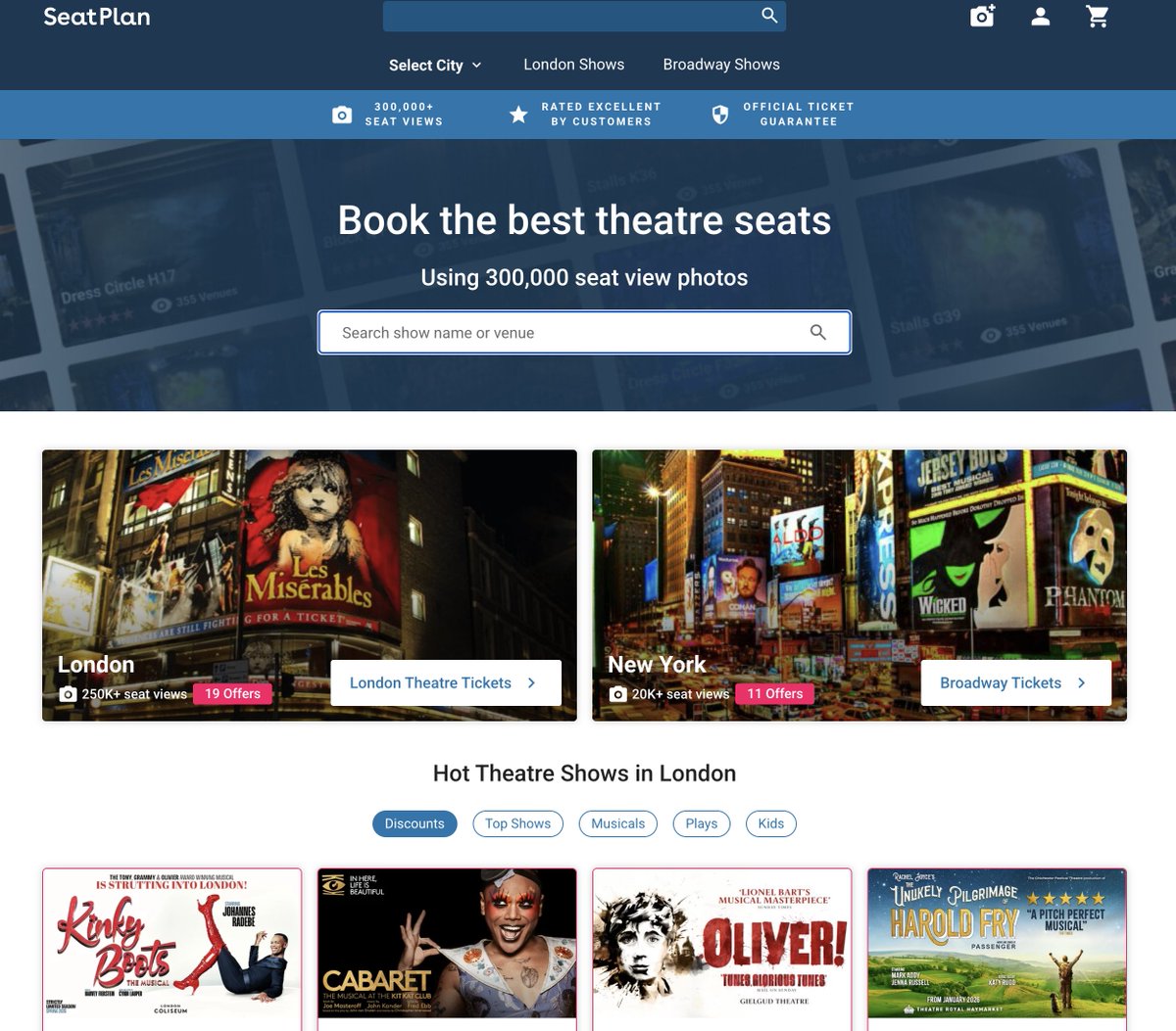 MusicalTheatreR's tweet photo. We chat to Ben Jackson about @SeatPlan, launched in 2011 to help theatre audiences book the best seats, whatever ‘best’ meant to them
The website now features bespoke seating/booking plans for 120 theatres in the UK & New York #specialfeature
https://t.co/1gMkVVrVGd https://t.co/ylhUqGm29d