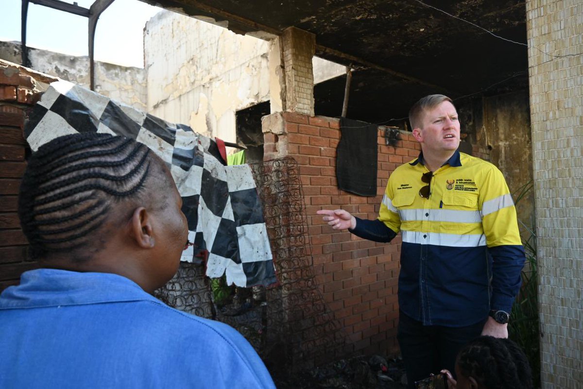 DeanMacpherson's tweet photo. This morning, I conducted an oversight visit to the illegally occupied Carletonville Police Station as part of #OperationBringBack, alongside Ward Councillor Carl Steenkamp.
It is deeply concerning that this state property is being unlawfully rented out for as little as R500.
Work will now begin to evict those illegally occupying the site and restore it for its intended purpose - a functioning police station that serves the community.
We will also criminally prosecute those behind this scheme.
We will act firmly to return hijacked public assets to the people of South Africa. #LetsBuildSA ππΏπ¦