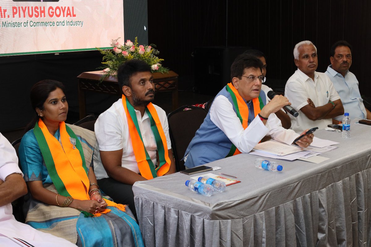 Piyush Goyal tweet media