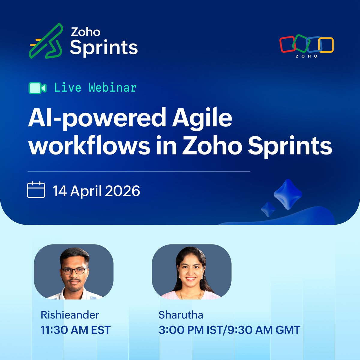 Zoho Sprints tweet media