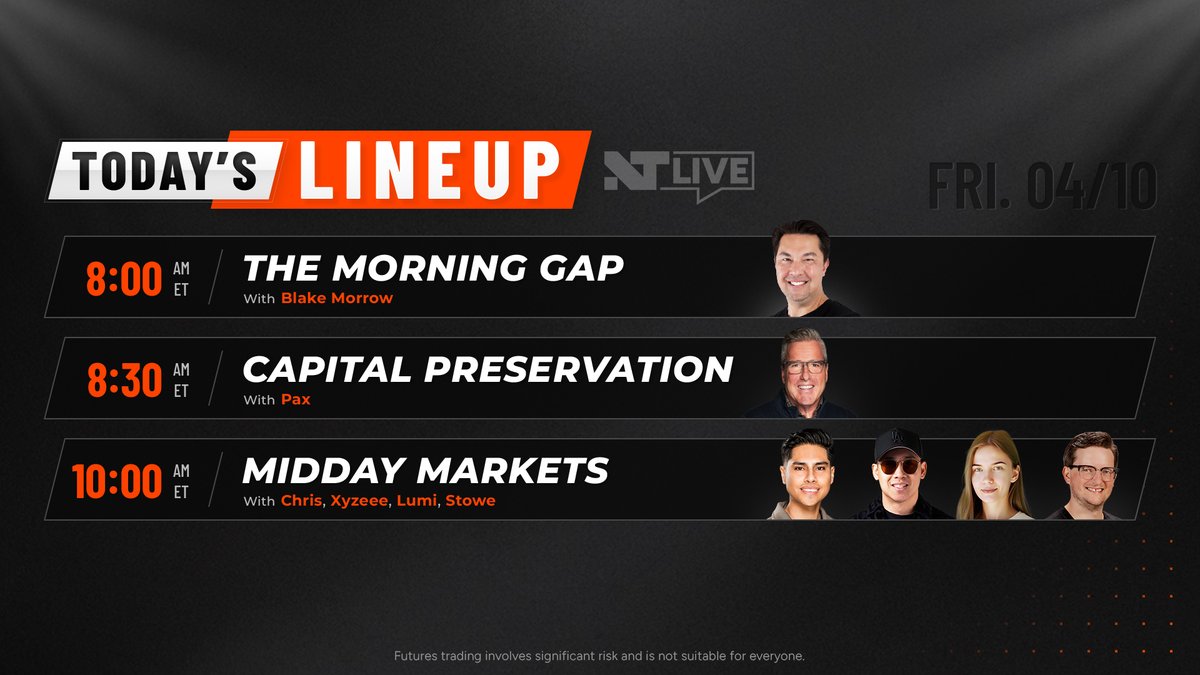 NinjaTrader Live tweet media