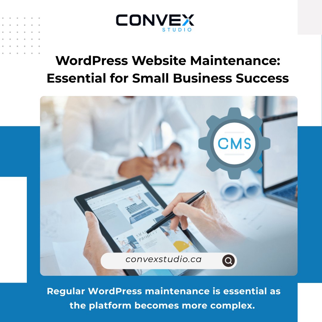 Regular WordPress maintenance is essential as the platform becomes more complex. Proactive updates, staging-site testing, and expert oversight help keep your website secure, stable, and performing at its best. Visit bit.ly/4cNsDti