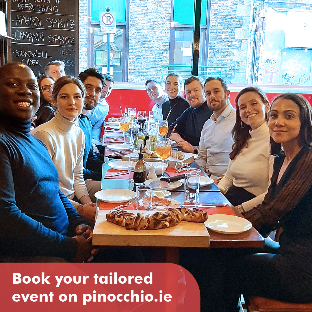 flavourofitaly's tweet image. Build up your team spirit around the table 😃
See what a great chef 👨‍🍳 you can become #cooking with us a fantastic Italian meal with your workmates.
Choose among our proposals👉 pinocchio.ie/home/corporate…
Or
📩 info@flavourofitaly.net
☎️ 01 4608800

#cookingclasses #teambuilding