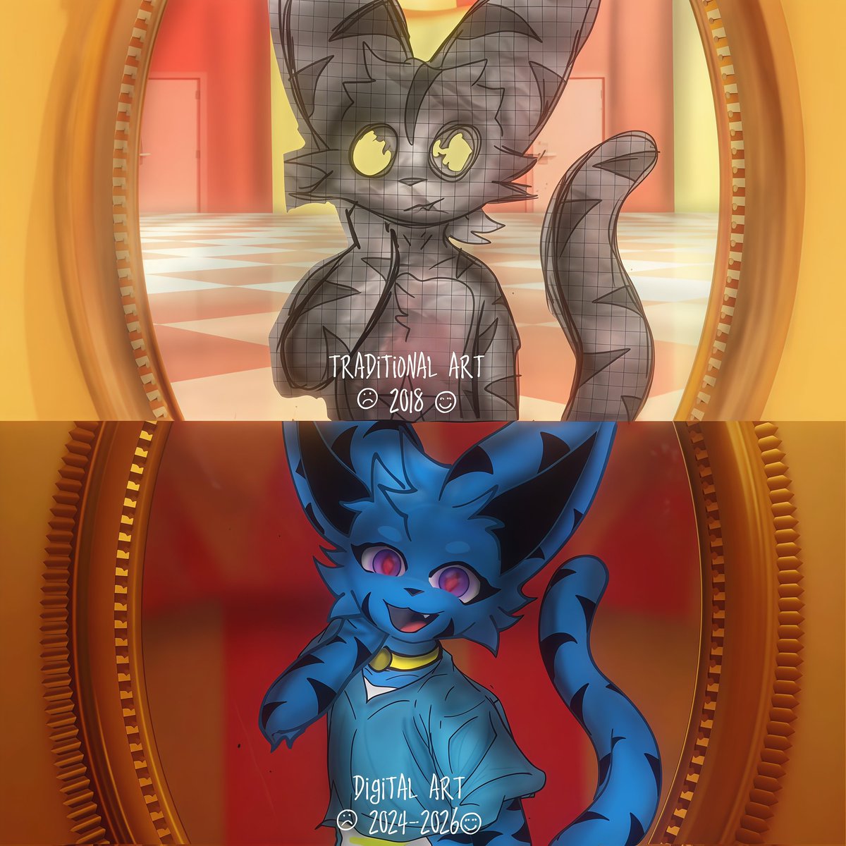 Detoraxy's tweet photo. Just a small artist who keeps drawing no matter what :3. my beloved OC :3🐾

#theamazingdigitalcircus https://t.co/Uj8gPG5LWG