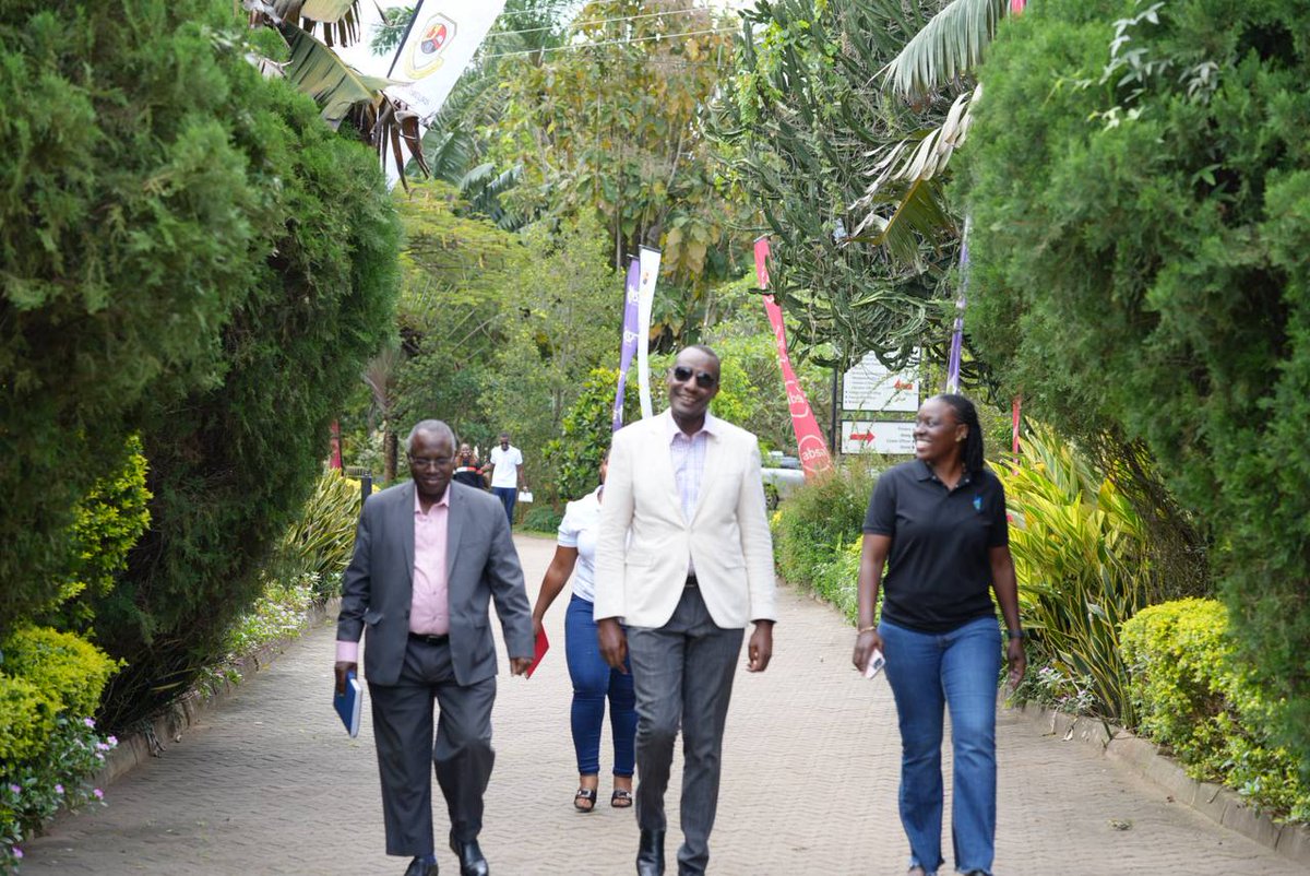 umu_nkozi's tweet image. Happening now at @umu_nkozi — the NSSF Career Expo.

The DVC, Rev. Dr. Christopher. B. Mukidi reminds students:
Academic knowledge is not enough. Soft skills, how you communicate, present, and carry yourself, can make or break your career.

#NSSFCareerExpo #CareerReadiness