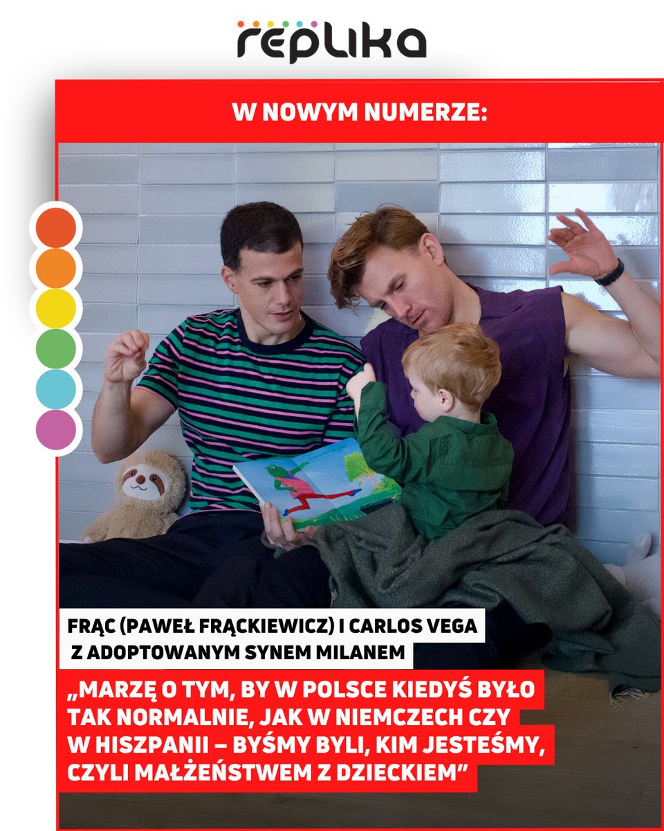 Magazyn LGBTQIA „Replika" tweet media