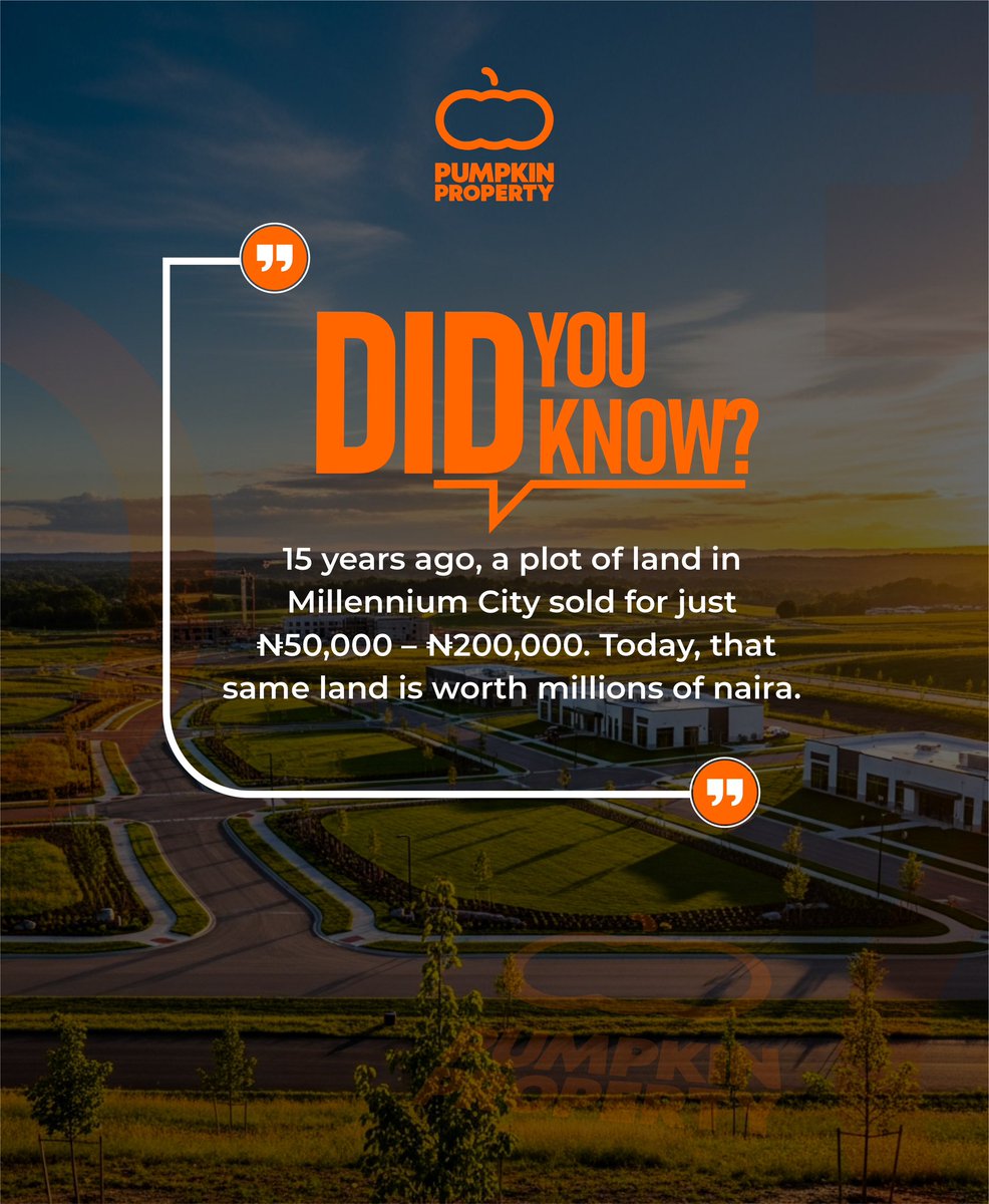 PropertyPumpkin's tweet photo. The best time to buy land was 15 years ago; the second best time is now. 
Don't let the next decade pass you by while you're still "thinking about it." Real estate doesn't wait for anyone. https://t.co/zvqTfP2yzX