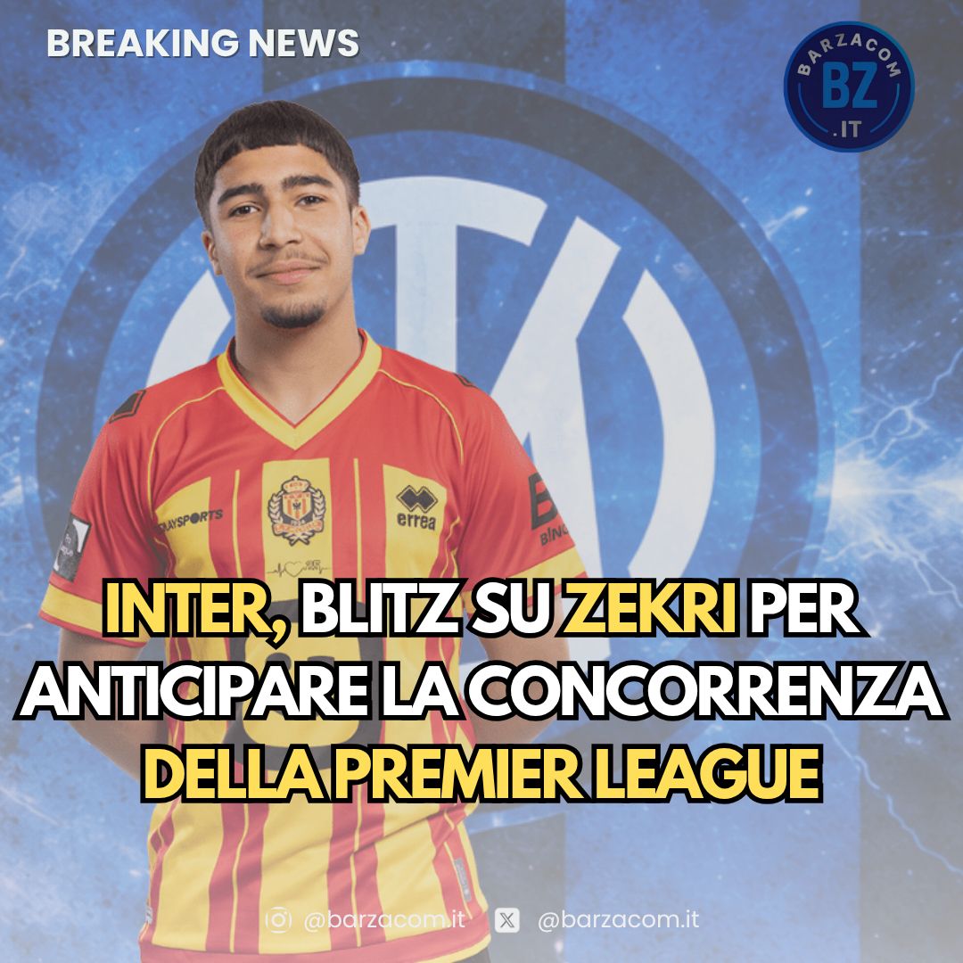 barzacom_'s tweet photo. #Inter: blitz su #Zekri per anticipare la Premier 

Tutti i dettagli su https://t.co/aGBYur7ZqS 

Entra nel gruppo Telegram: https://t.co/EtbArmZDWA 📲

https://t.co/Y8NHzFD2wH https://t.co/9c9D91xZuI https://t.co/fQMYbF5b1a