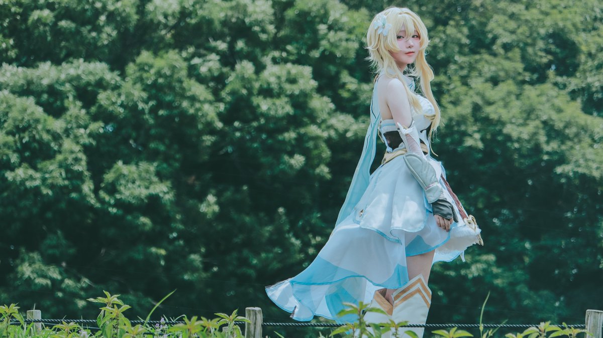 n0a0128's tweet photo. ．

風の記憶

．
📷 @tsuyuuu___ さん
cosplay / Tap 4K推奨
#Lumine #GenshinImpact https://t.co/QtzG0YX4Lv