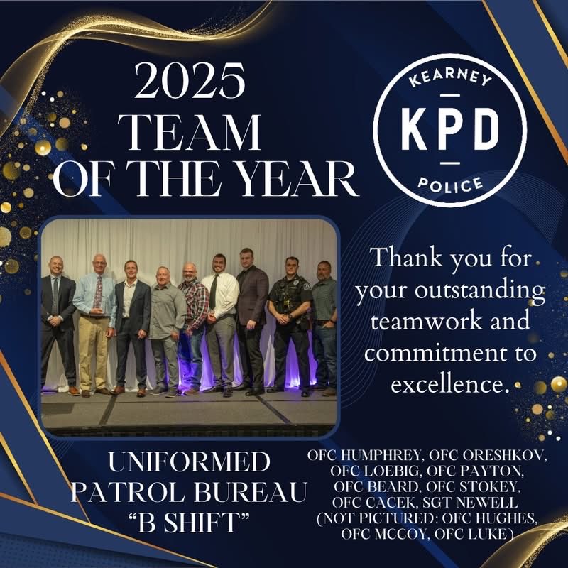 Kearney Police Dept tweet media