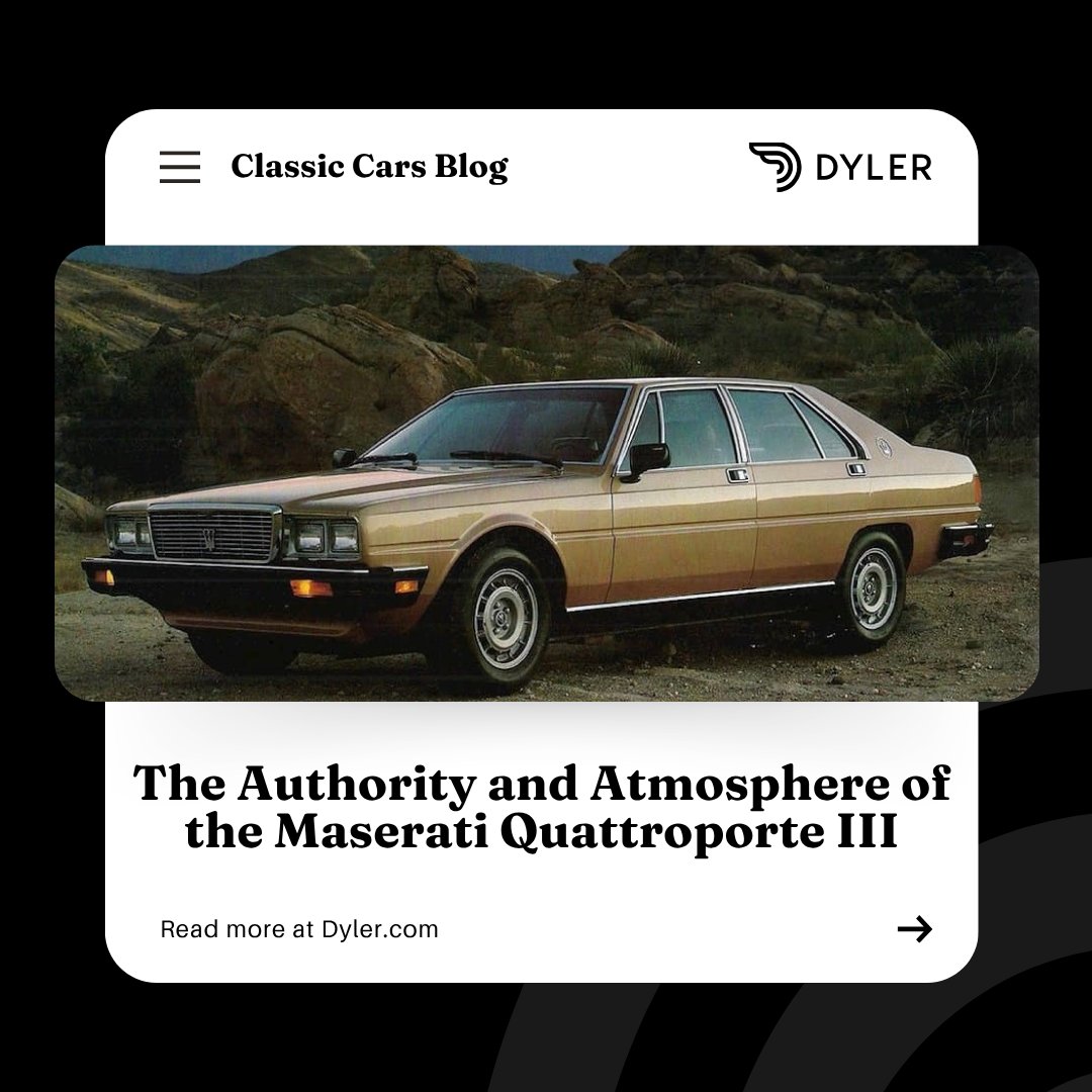 DylerNews's tweet photo. The Maserati Quattroporte III perfectly combined Italian luxury and V8 power, making it a true symbol of prestige and presence.

Learn more in our latest blog: https://t.co/9C8JuDqYcG https://t.co/Dx2zk5nEDM