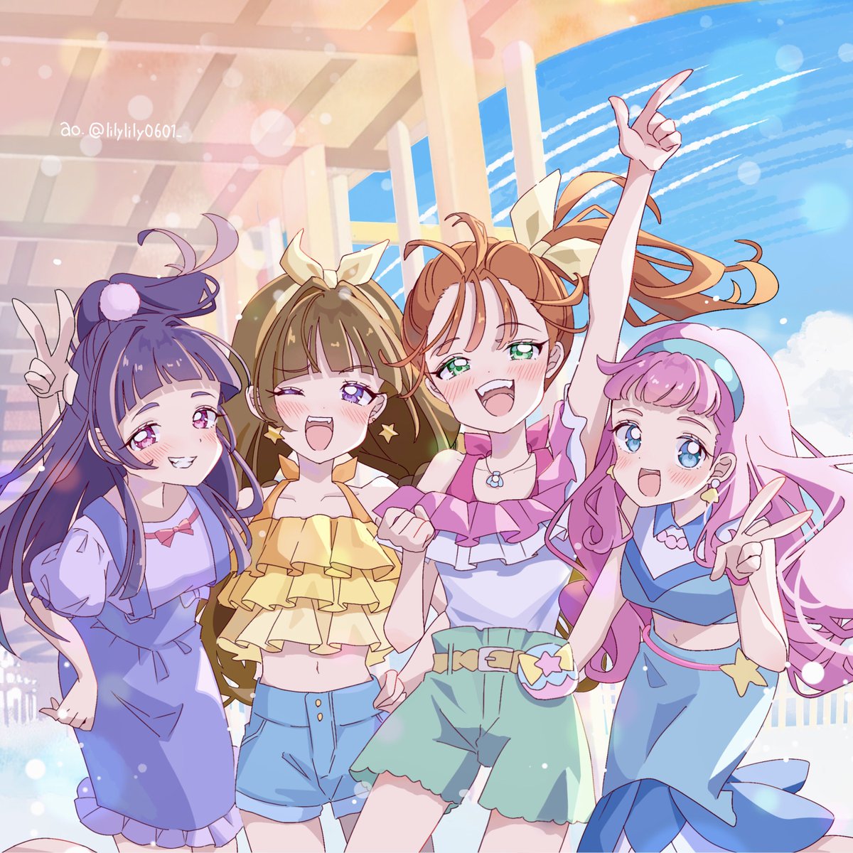 えんそくくらぶの寄稿イラストですーー！！！！🥰💕💕