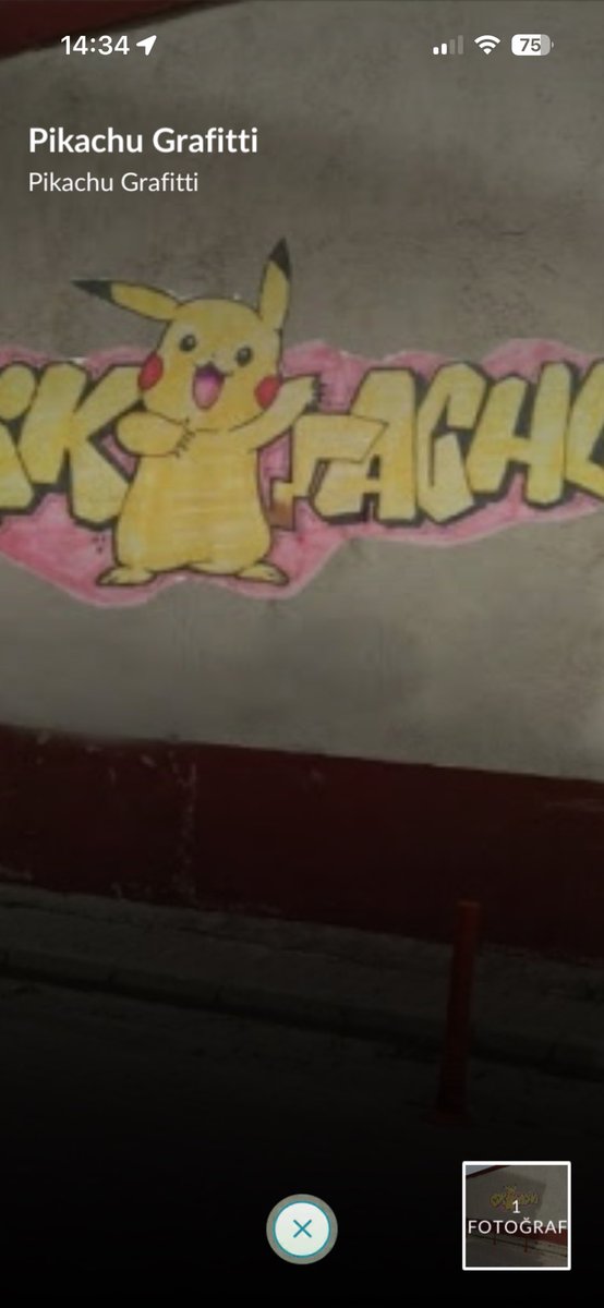 kingdeoxys_tl50's tweet image. ⚡Pikachu⚡ Graffiti⚡
From Uşak, Türkiye! 🇹🇷
#PokemonGO #Pikachu #ピカチュウ