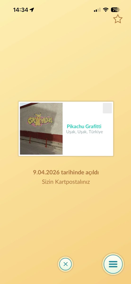 kingdeoxys_tl50's tweet image. ⚡Pikachu⚡ Graffiti⚡
From Uşak, Türkiye! 🇹🇷
#PokemonGO #Pikachu #ピカチュウ