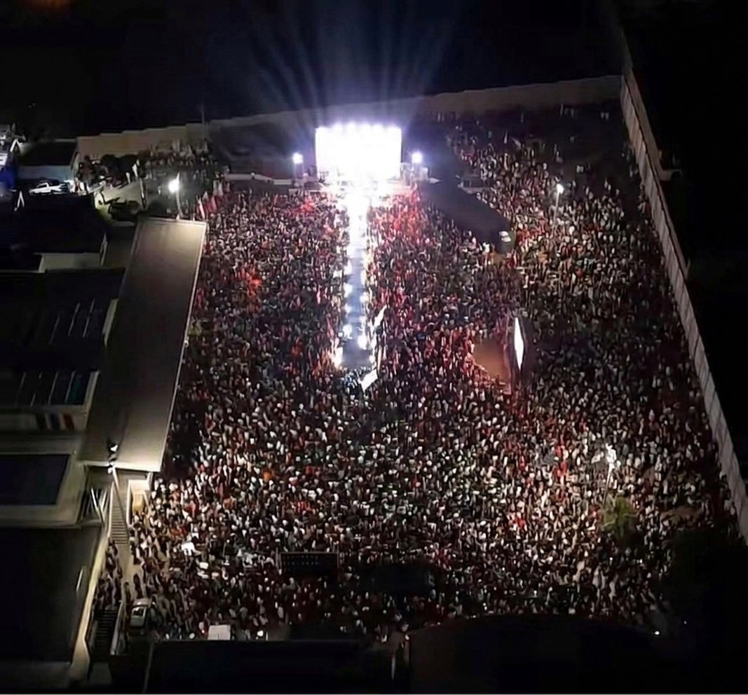 Cierre de campaña de la china