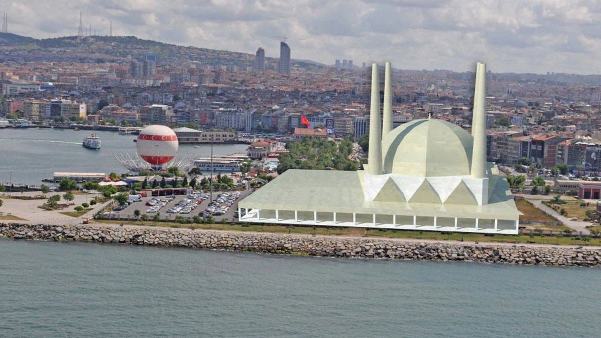 Kadıköy Rıhtım'da Devasa Yapılaşma Israrı Engel Tanımıyor 
Kadıköy Kaymakamı, Kadıköy İlçe Müftüsü ve Kadıköy Rıhtım Cami Yaptırma ve Yaşatma Derneği Başkanı bir araya gelerek Rıhtım cami projesine dair resmi protokol imzalandığını duyurdular.