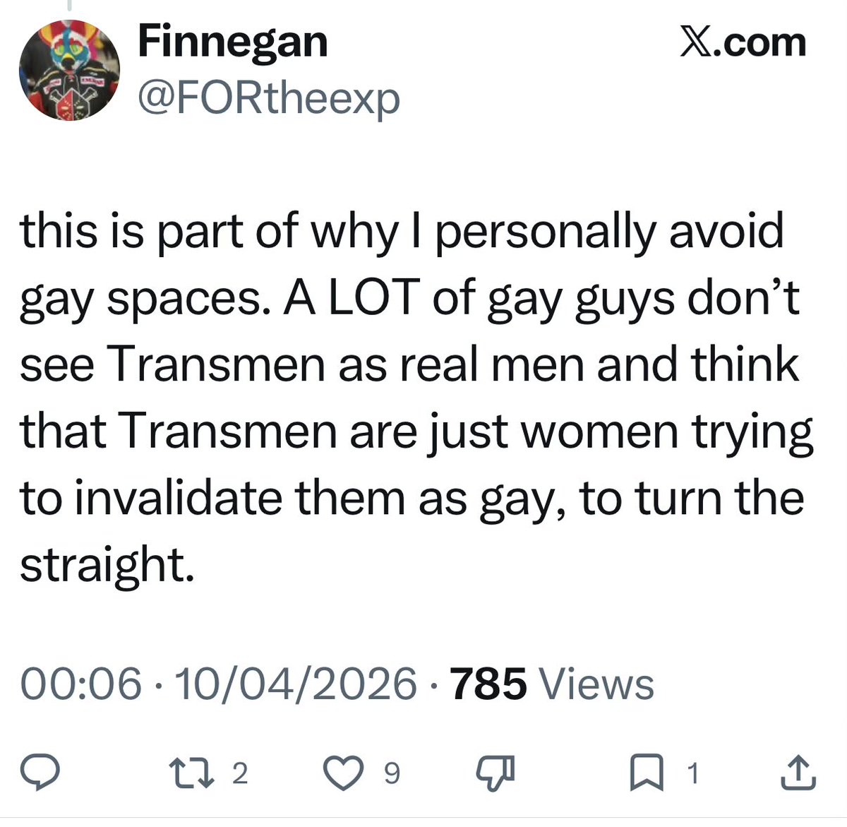 TransHomophobes tweet media