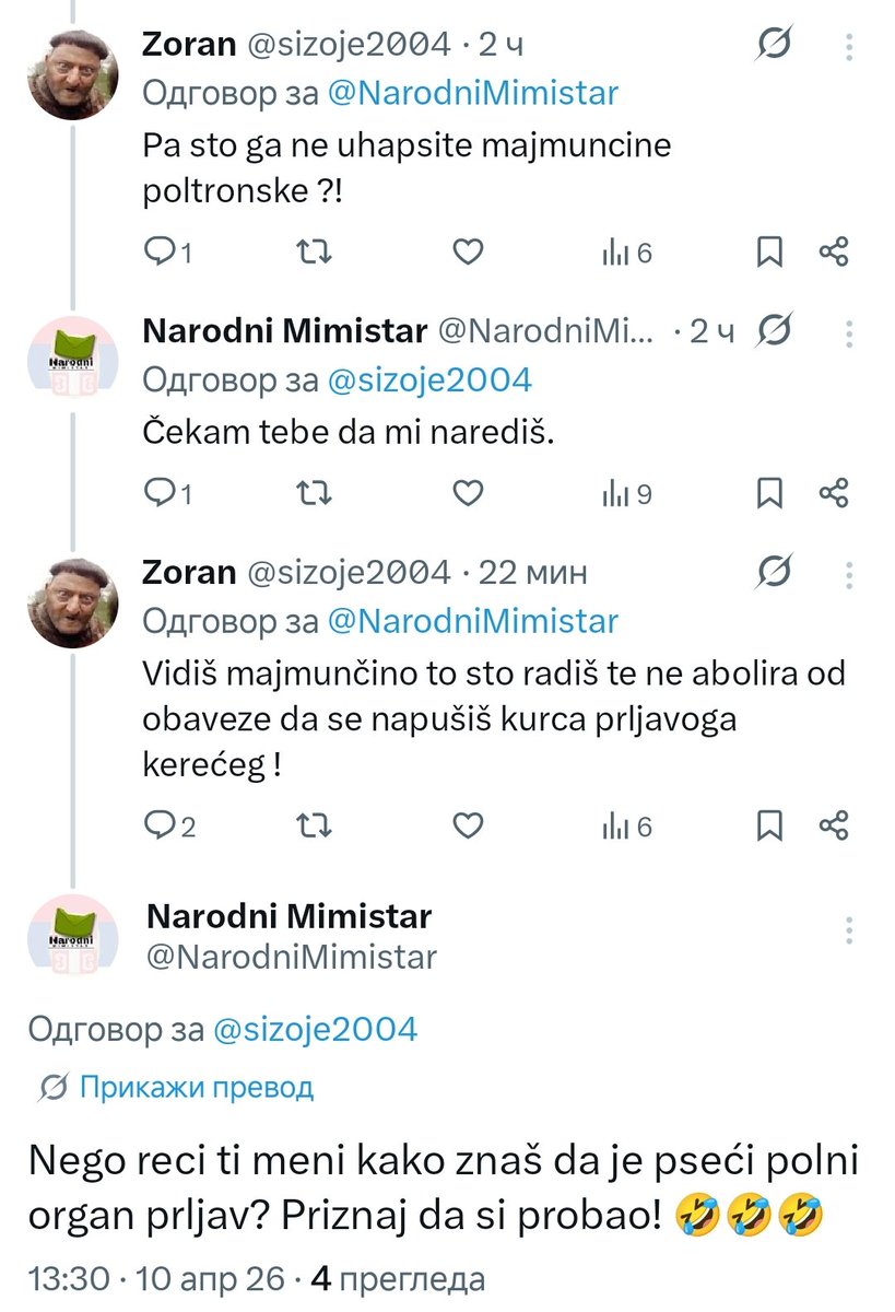 Narodni Mimistar tweet media