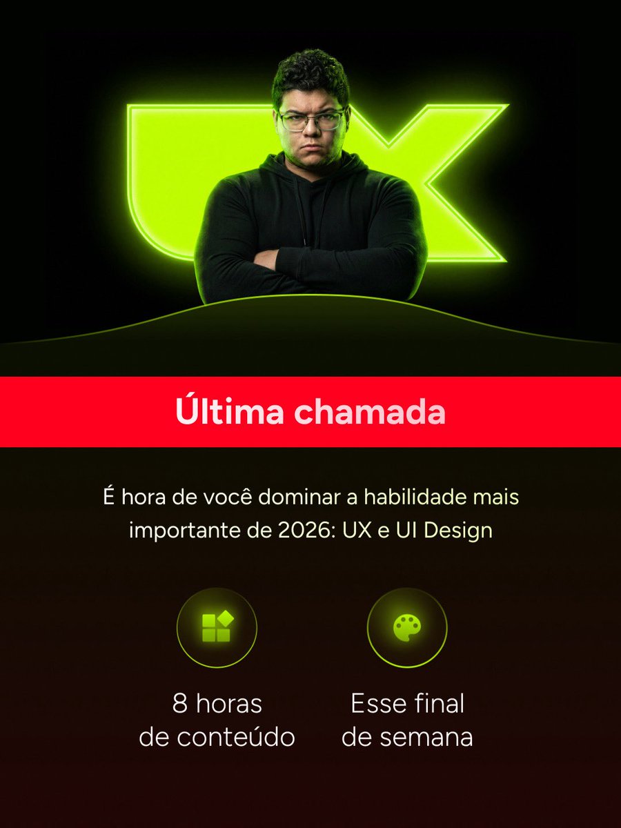Workshop vai rolar esse final de semana! Serão 8 horas de puro conteúdo sobre UX e UI design!

Garanta seu ingresso

👇👇👇

uix.eduardosites.com
