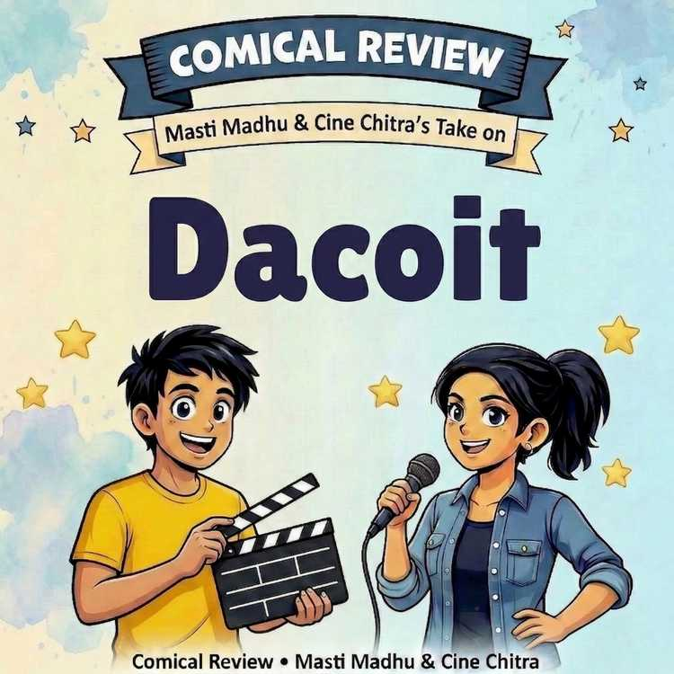 123telugu's tweet photo. Comical Review: Masti Madhu & Cine Chitra’s Take on Dacoit
https://t.co/pG2gZ7y8Y3
#Dacoit #DacoitReview #DacoitMovieReview #DacoitRating #DacoitMovieRating #AdiviSesh #ShaneilDeo #ZaynMarieKhan #MrunalThakur #KamakshiBhaskarla #123telugu https://t.co/n55KWLsajg