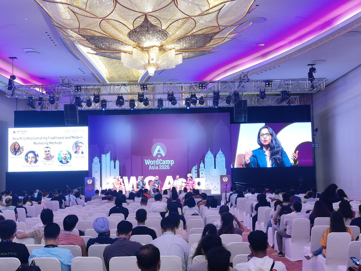 Abhishek Deshpande | WordCamp Asia 2026 tweet media