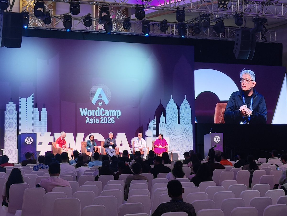Abhishek Deshpande | WordCamp Asia 2026 tweet media