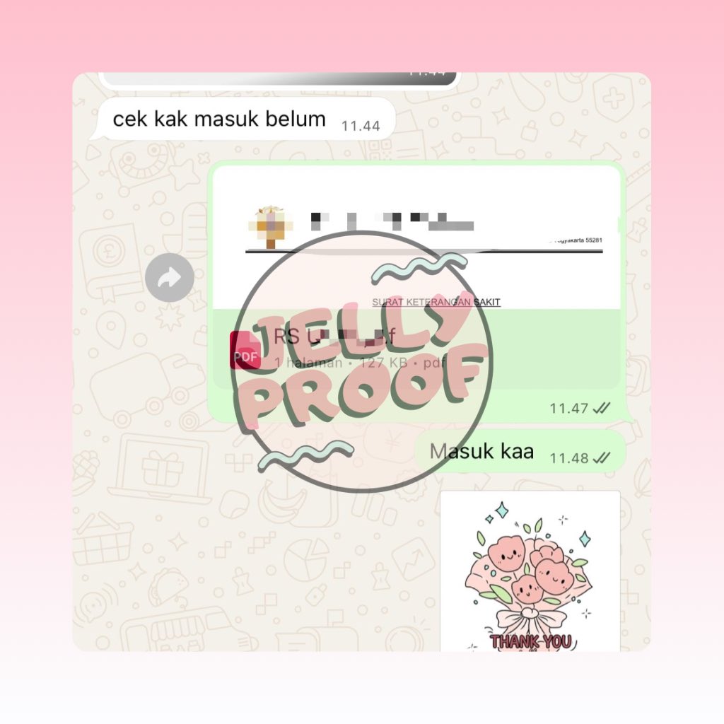 JASA JOKI CV & SURAT SAKIT JELLY🎀 tweet media