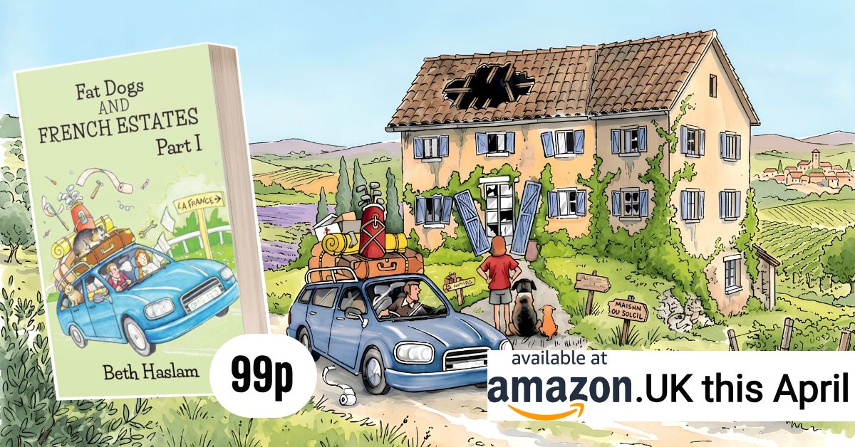 fatdogsfrance's tweet image. Buying a French country estate sounded simple… until we tried it. Join my Fat Dogs and me to find out what happened - there's never a dull moment. Part I is currently offered at 99p on Amazon UK. 🇫🇷🐾bit.ly/FatDogs1 #memoir #bookworms #promotwt #BookRecommendation