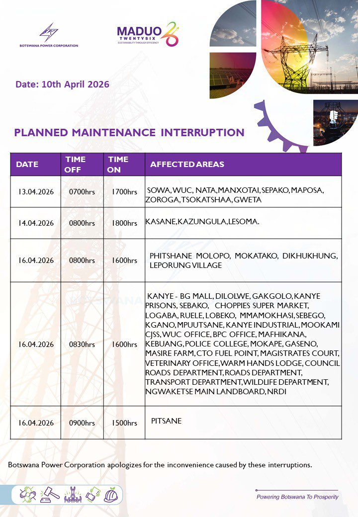 Botswana Power Corporation tweet media