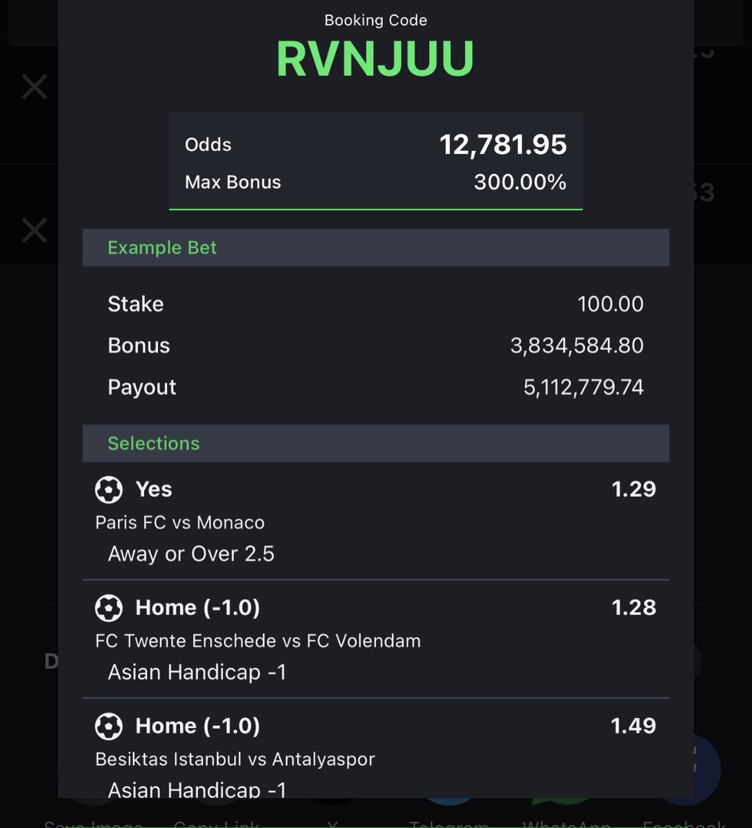 Edit ✍️ 12K ODDS

BOOKING CODE: RVNJUU

<a href="/orioninc_ng/">ORION⚜️🍀</a> <a href="/KingofABM/">Emmanuel Joshua.O</a> <a href="/Jelitics/">Jelitics</a> <a href="/pbtips_/">PROFESSIONAL BETS TIP 👀</a> <a href="/_Jaredad/">Jaredad.🐸®️</a> <a href="/CEACER042/">BARRY TIPS</a> <a href="/Ekitipikin/">Mayor Of Ekiti</a> <a href="/Timmyofdelta/">Timmy lewis</a> <a href="/BetwizadTips/">BETWIZAD.COM</a> <a href="/UnlimitedG7932/">Unlimited Grace Tips</a> <a href="/lil_veth/">lilveth</a> <a href="/MrMickeyTips/">Mr Mickey</a> <a href="/ObaDeleke/">ỌBA DÉLÉKÈ  👑</a> <a href="/KingofABM/">Emmanuel Joshua.O</a>