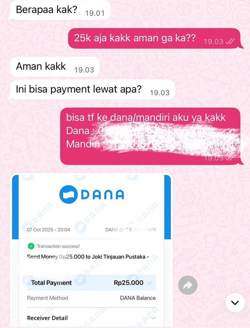 JOKI TUGAS | JOKI CARI JURNAL | CEK TURNITIN tweet media