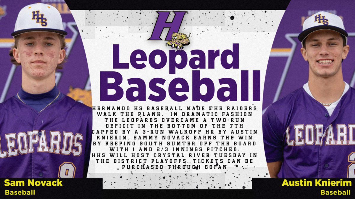 Hernando Athletics tweet media