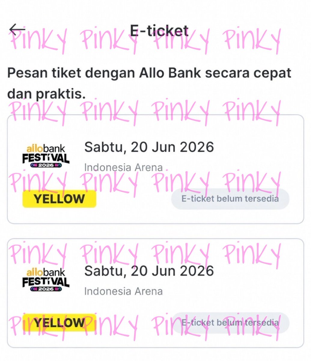 Pinky ೃ࿔ JASWAR JASTIP TICKET CORTIS2026 tweet media