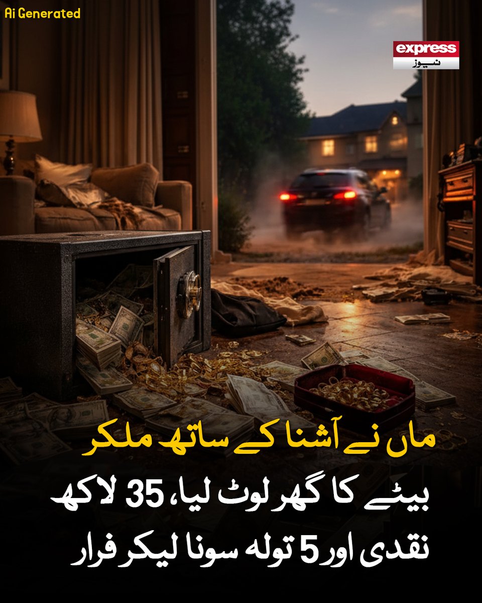 ExpressNewsPK's tweet image. دکان کے سیلز مین نے مالک کی والدہ کے ساتھ مل کر لاکھوں کی ڈکیتی کی، پولیس

مزید جانیں: express.pk/story/2807881/

#Cash #Gold #theft #Viral #Latestnews #ExpressNews