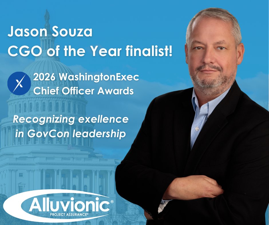 Alluvionic's tweet photo. Big news for Alluvionic! Our Chief Growth Officer, Jason Souza, has been selected as a finalist for the 2026 WashingtonExec Chief Officer Awards — CGO of the Year. Finalists list: https://t.co/GGHooqNyCo Let’s connect: https://t.co/wS2VTTINYd
#Alluvionic #WashingtonExec https://t.co/BbJOZHvM8A