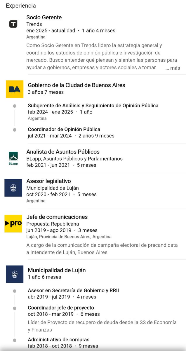 Paso a comentarles que el titular de la "consultora" cuya encuesta publica Pautín es funcionario del PRO y antes de eso fue empleado de Kicillof.