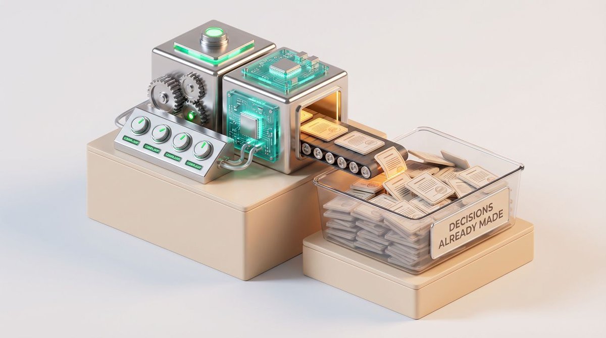 The governance systems are working exactly as designed.

Preferred status intact. Budget checks passing. Hiring manager still went outside the system.

What if the systems working correctly is the problem?

#ServicesProcurement #WorkforceSuperIntelligence