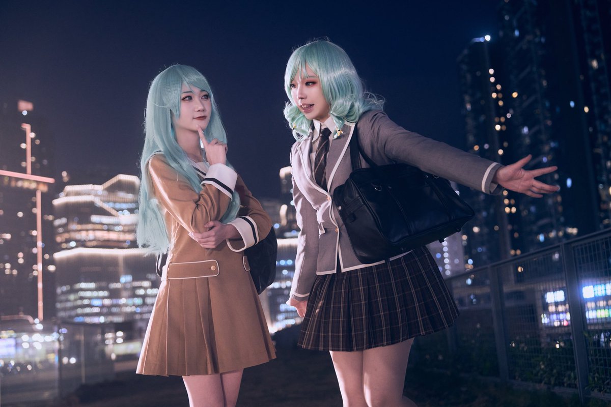 kuro_neko_cos_'s tweet photo. バンドリ コスプレ

☀️「おねーちゃん大好き！！」

氷川日菜 @acecerium 
氷川紗夜 @kuro_neko_cos_ 

📷 @/feliaphotography (インスタ)

#バンドリ 
#氷川日菜 
#氷川紗夜 https://t.co/3VDjsJL8a9