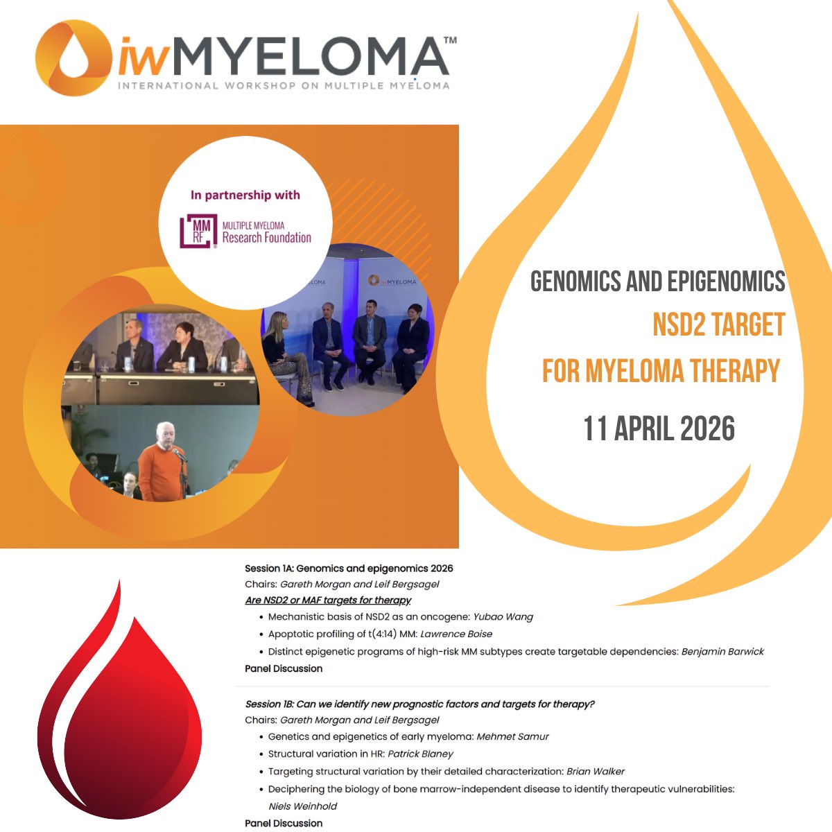 k36tx's tweet photo. #NSD2 is having a moment at #iwMyeloma 2026.
High-risk MM. Epigenetic dependency. Real targets.
We’re paying attention.
#NSD2 #Myeloma https://t.co/Pktfrr2VBS