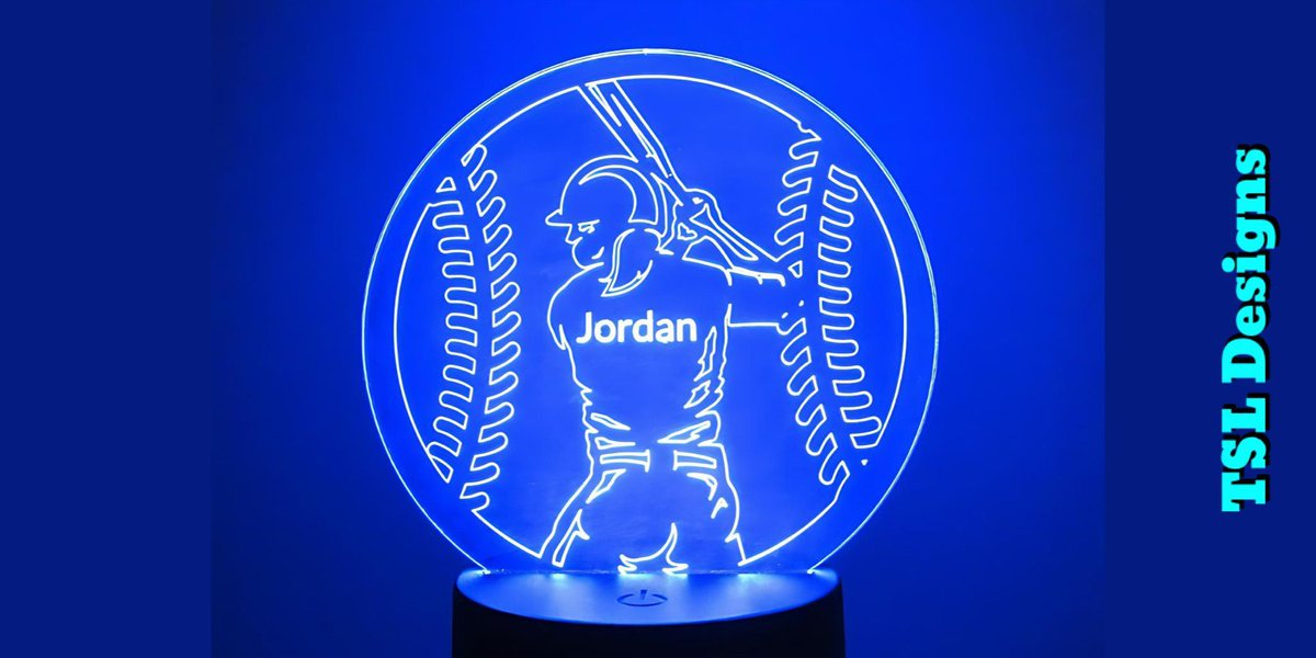 bythebeach1214's tweet image. 🥎Personalized Softball Player Night Light features colorful LED lighting with a remote, making it a perfect custom gift for any dedicated player. 

Shop here:
etsy.com/listing/182901…

#SoftballLife #PersonalizedGift #SoftballPlayer #SportsGifts #NightLight