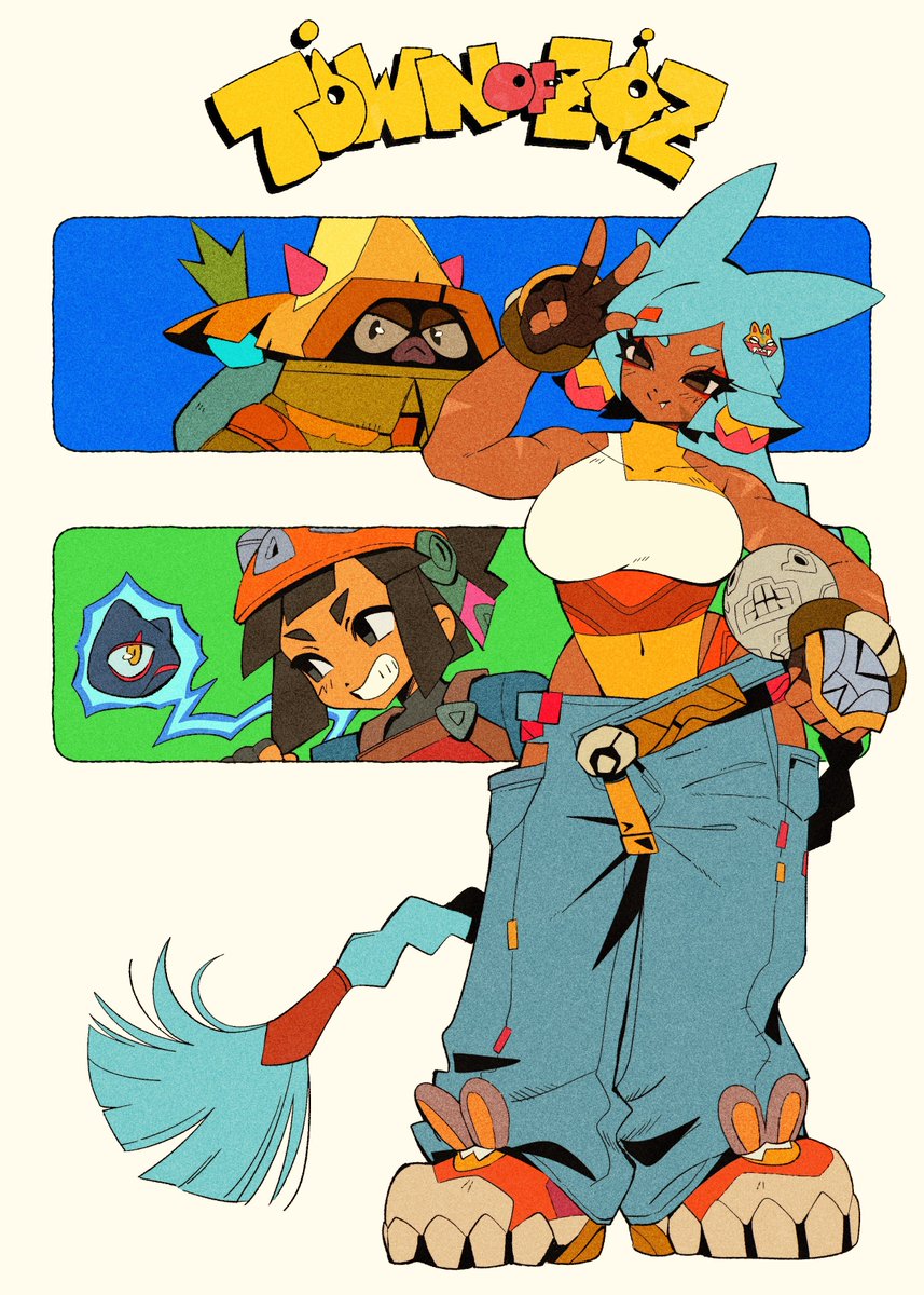 Town of Zoz ✧ Live On Steam! tweet media