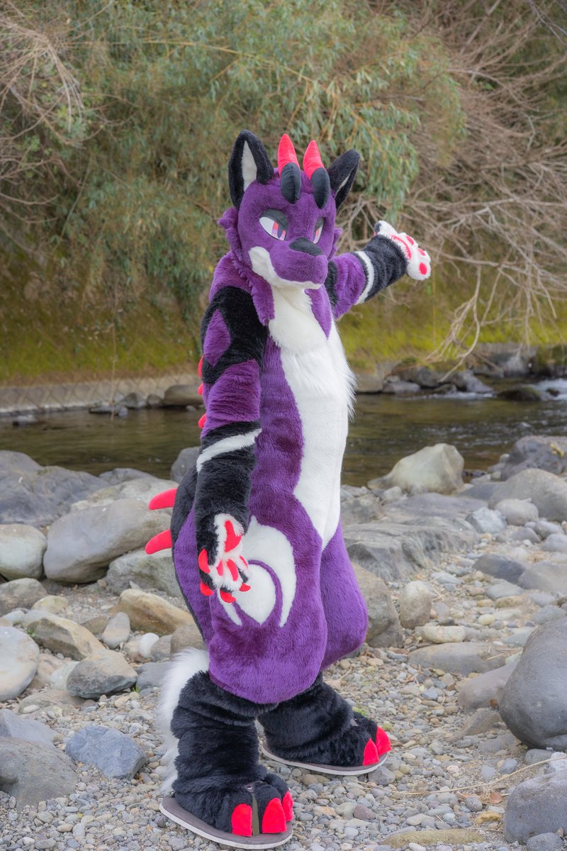 ドラゴンとキャンプ🏕️✨

 #FursuitFriday