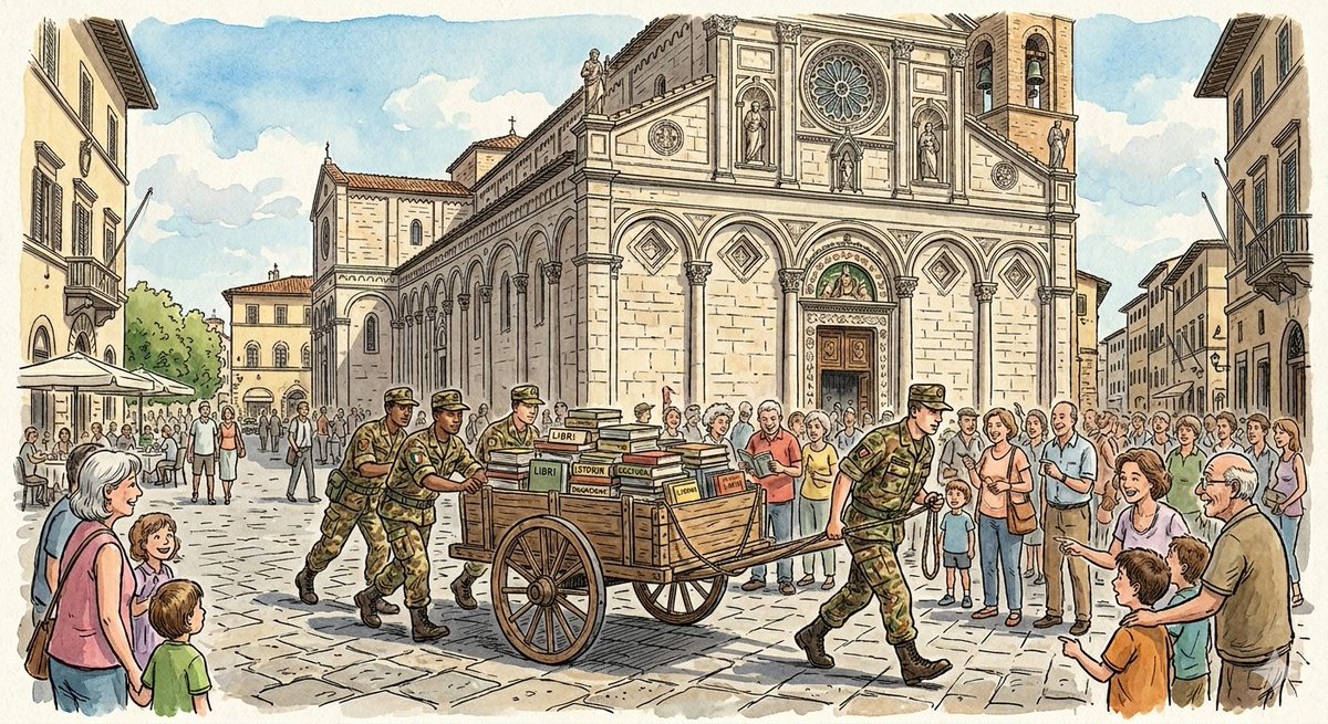 ⚔ "Provvisti delle armi somministrate dell’Apologetica, i laici, i quali non ispirano agli increduli la diffidenza che loro ispira purtroppo il sacerdote, potrebbero non soltanto difendersi, ma conquistare".
Da 👉 edizioniradiospada.com/prodotto/crede…