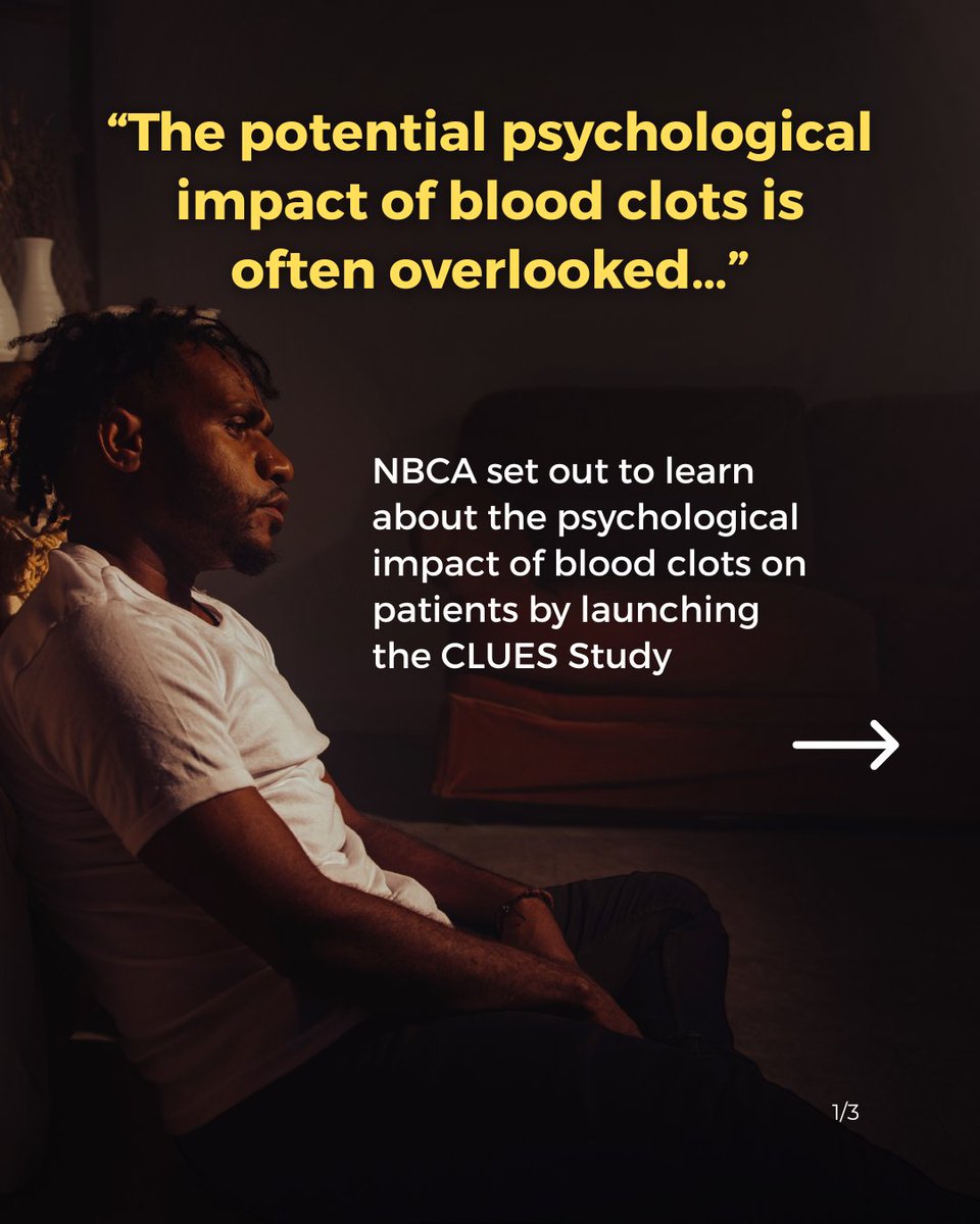 StopTheClot's tweet image. Have you or a loved one been diagnosed with a blood clot and struggling emotionally?

Join our April PEP Talk on navigating the psychological impact after a clot with Dr. Leben Tefera.

🗓 April 14, 7 PM ET
🔗 Register: bit.ly/AprilPEP2026

#StopTheClot #BloodClots