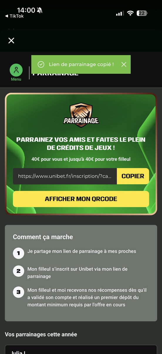 AurelienCabill1's tweet image. Énorme offre 40€ de freebets offerts sur Unibet ! 

unibet.fr/inscription/?c…

#unibet #betting